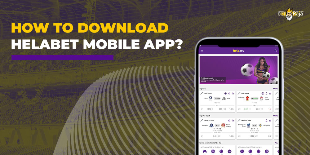How to download Helabet mobile app