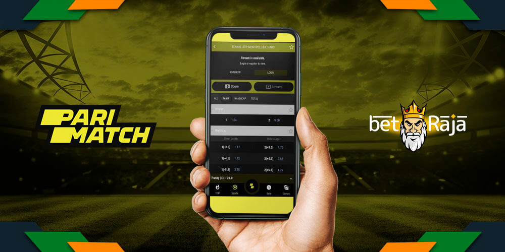Enjoy betting with the Parimatch mobile app