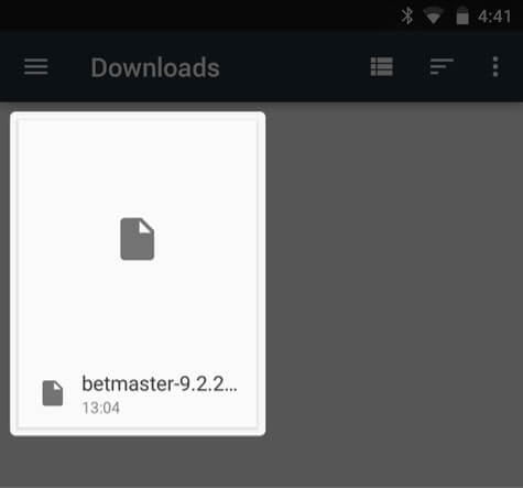 betmaster apk.