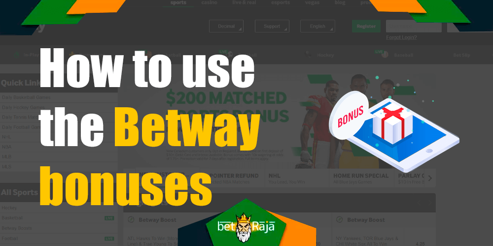 Detailed Manual about the using Betway bonuses.