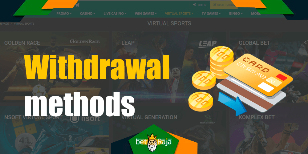 All payment methods to withdraw your cash on the betwinner bookie.
