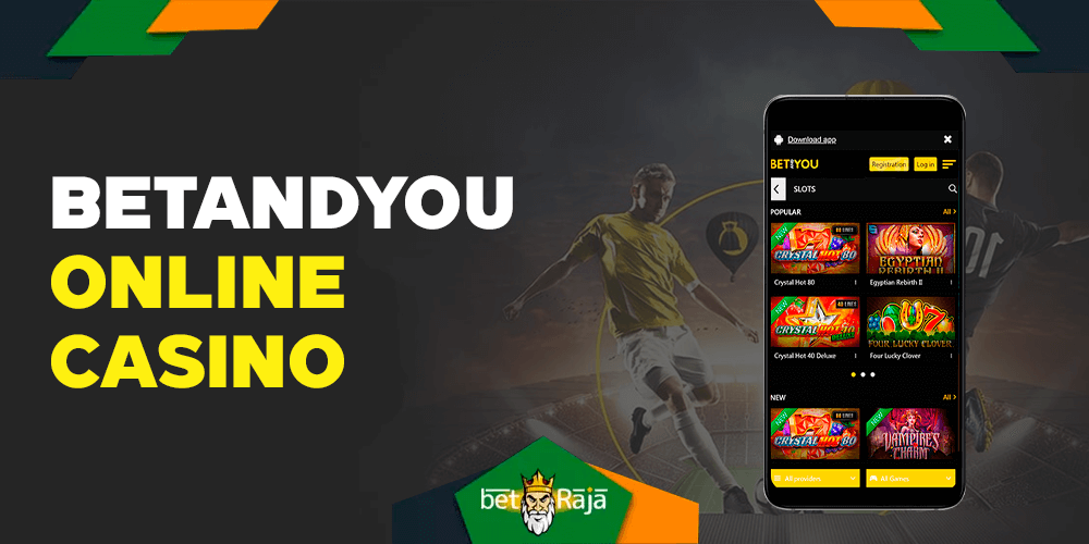 BetAndYou not only offers sports betting but also online casinos.
