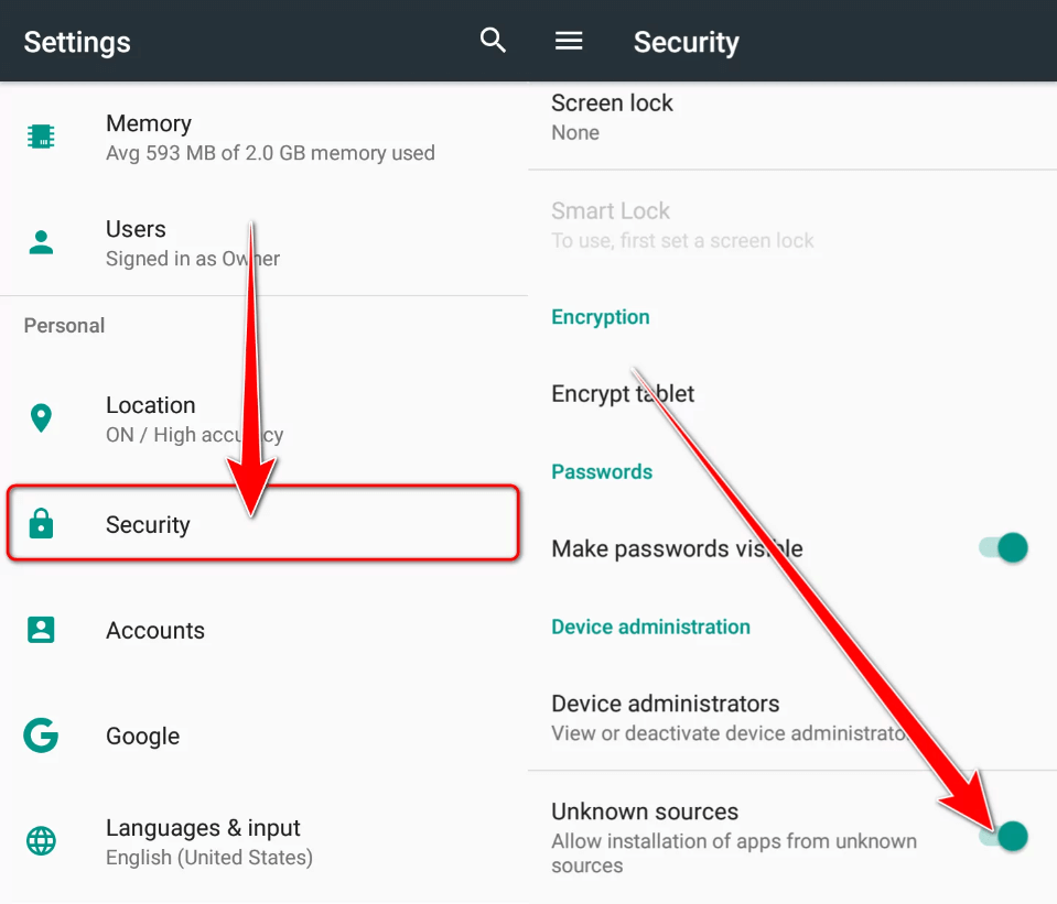 Configuring mobile app security