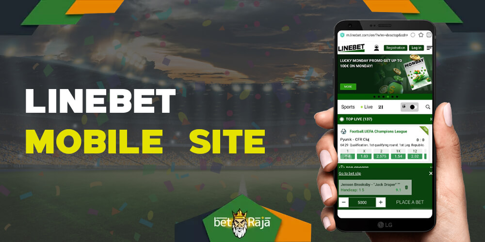 If you do not want to download the app, we recommend that you use the mobile version of Linebet