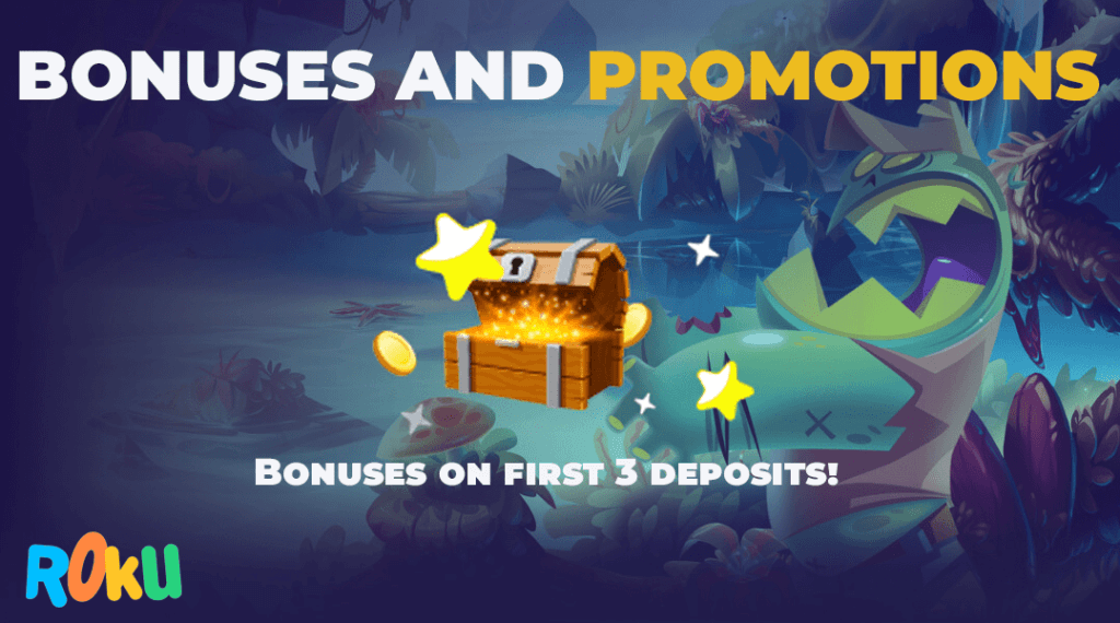 The bookmaker Rokubet has a unique bonus offer: for the first three deposits up to 100% of the amount.