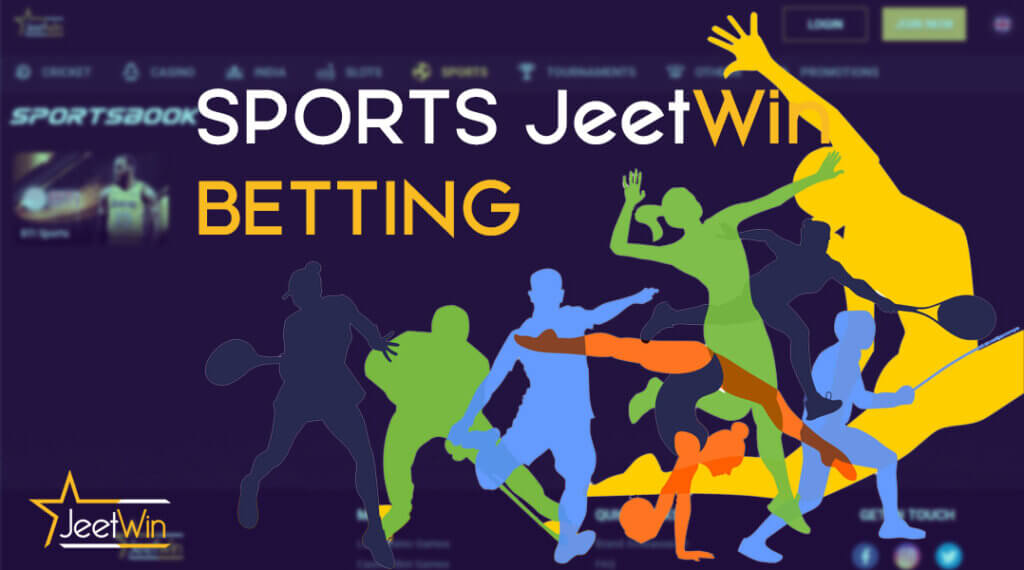 In addition to casinos, slots and games, Jeetwin offers sports betting.