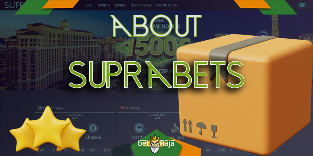 All useful information about Suprabets casino.
