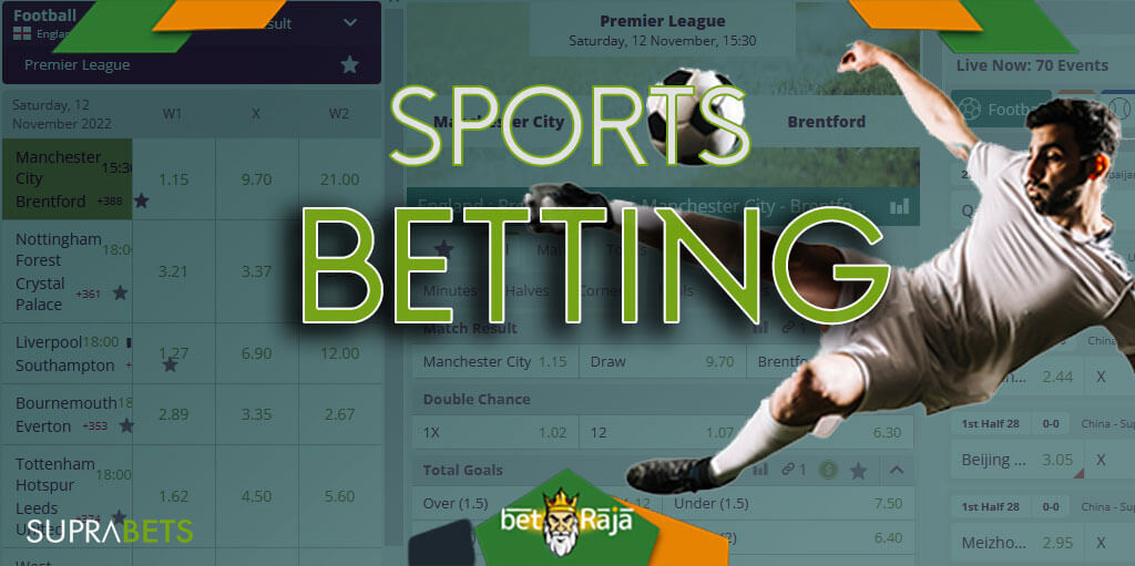 All about sports betting at Suprabets casino.