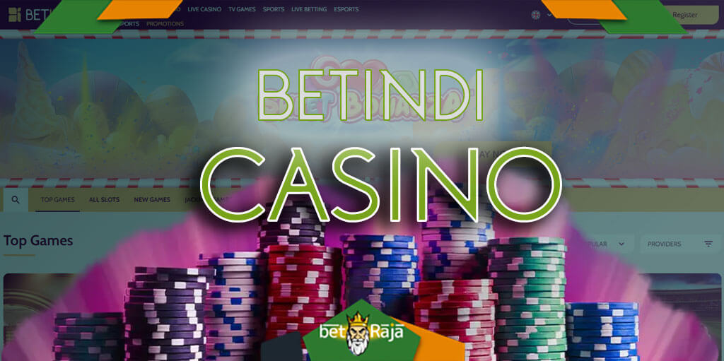 The best games and live dealers at Betindi Casino.