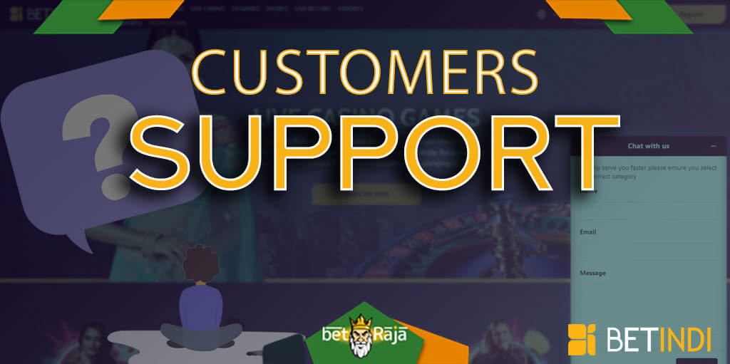 Betindi Casino support service is available 24/7.