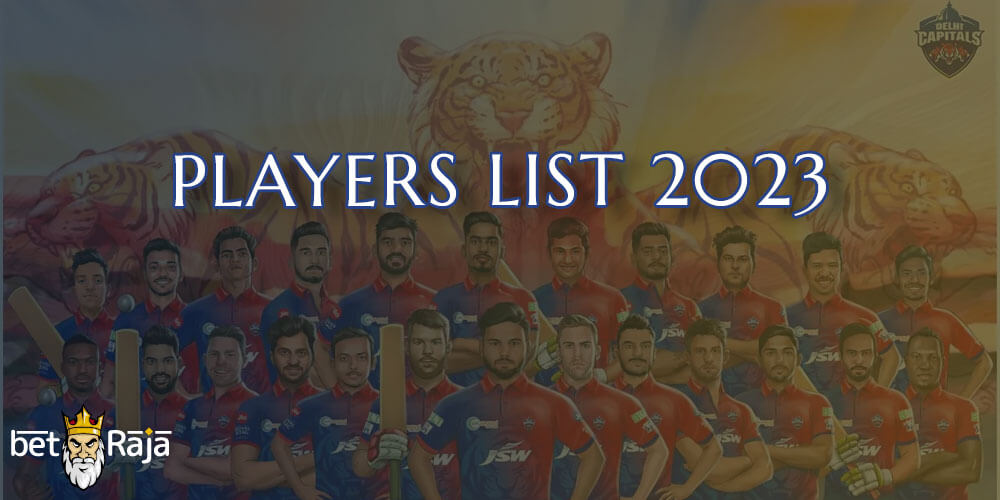 Delhi Capitals: full list of players for the 2023 season.