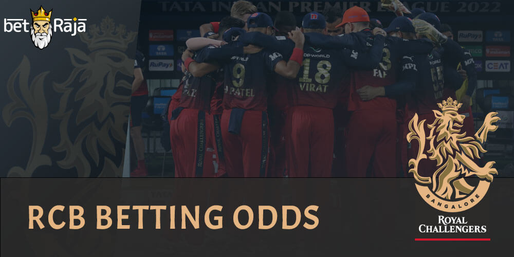 Royal Challengers Bangalore BETTING ODDS FOR IPL 2023