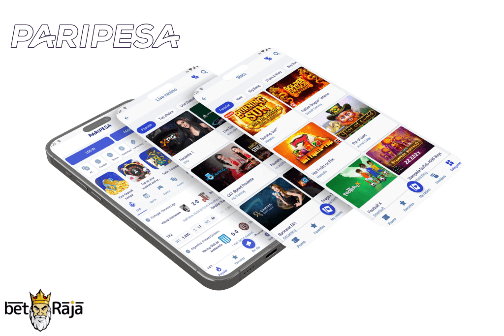 Paripesa app for cricket betting in India