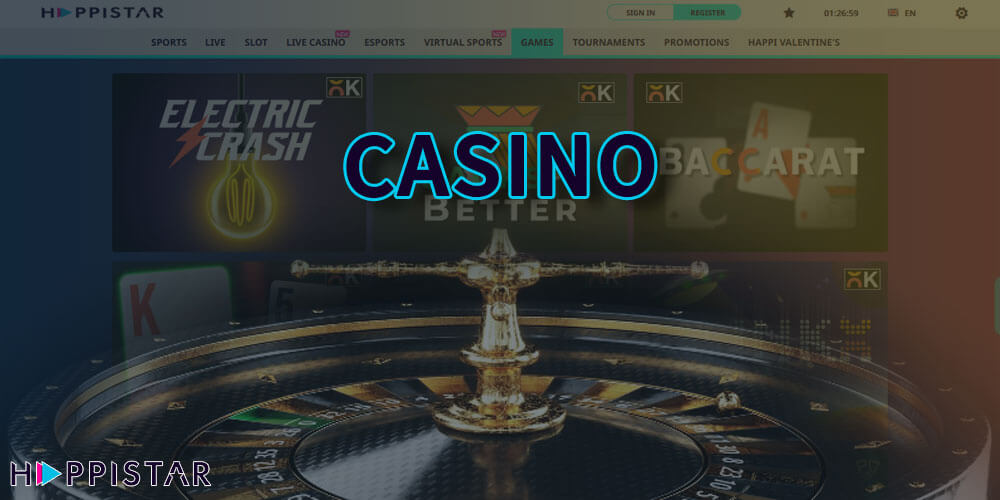 Happistar Casino is the most popular casino games as well as slots and instant games.