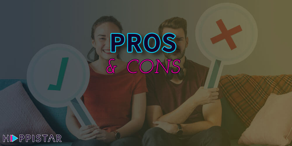 Details about the pros and cons of the Happistar casino.