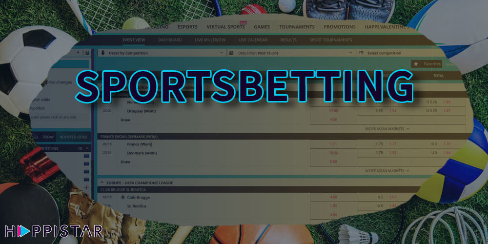 Happistar Casino is also great odds for sports betting.