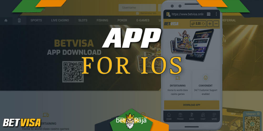 How to use Betvisa on the IOS smartphone