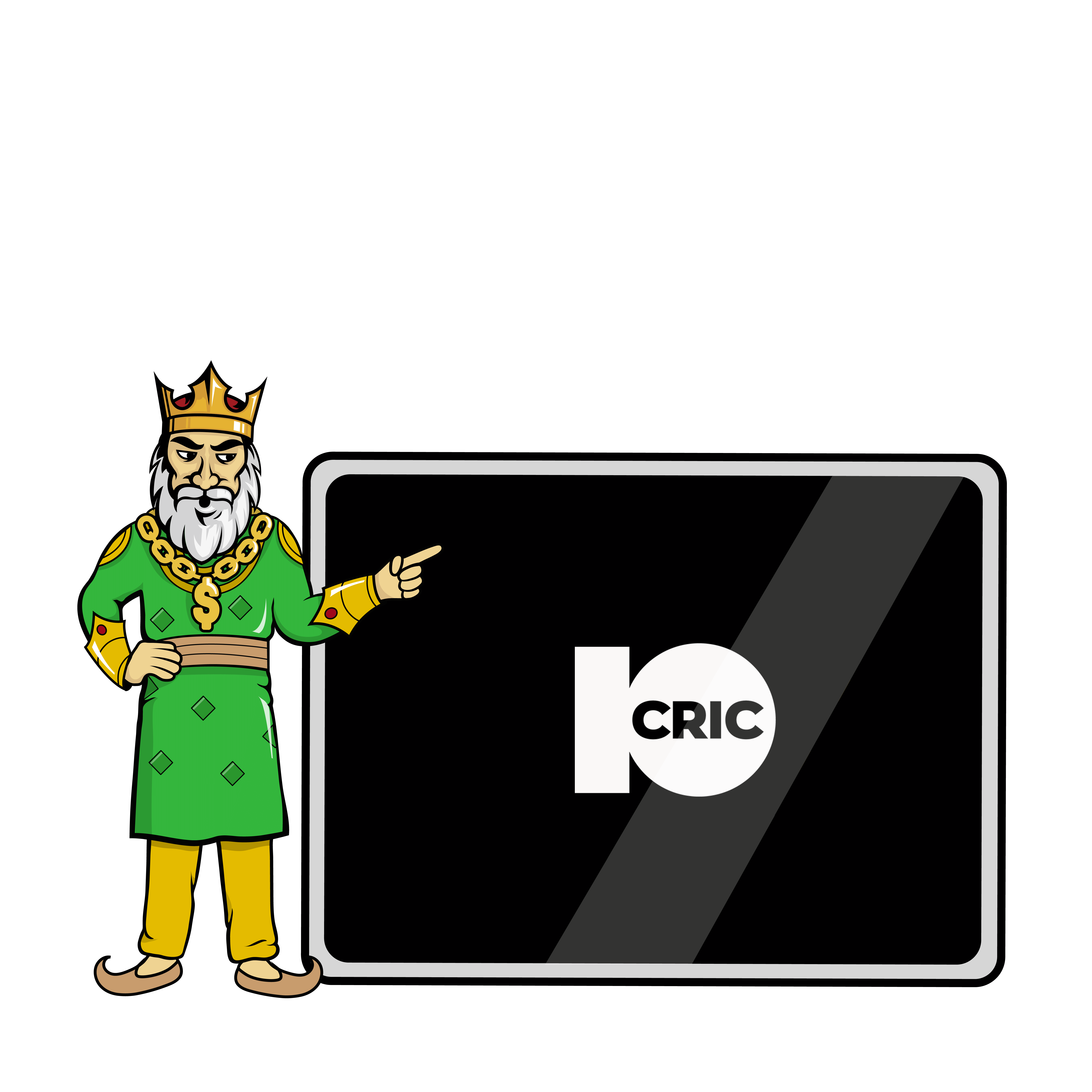 Raja with 10Cric logo