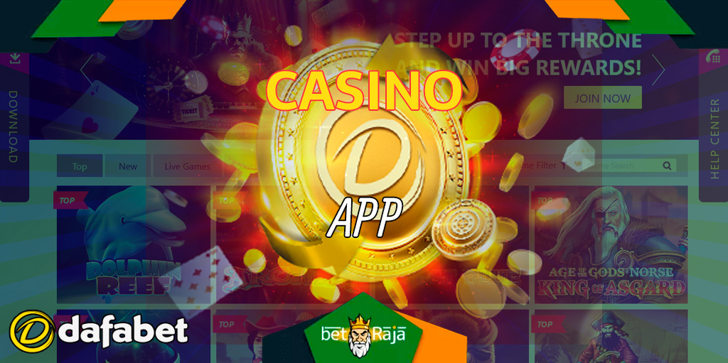 The Dafabet app is suitable for casino games