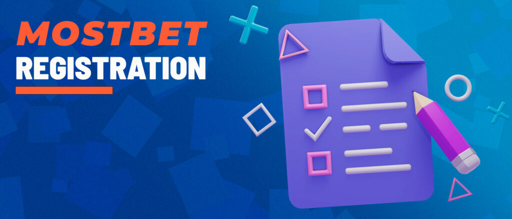 Registering at Mostbet Casino is a very simple process.