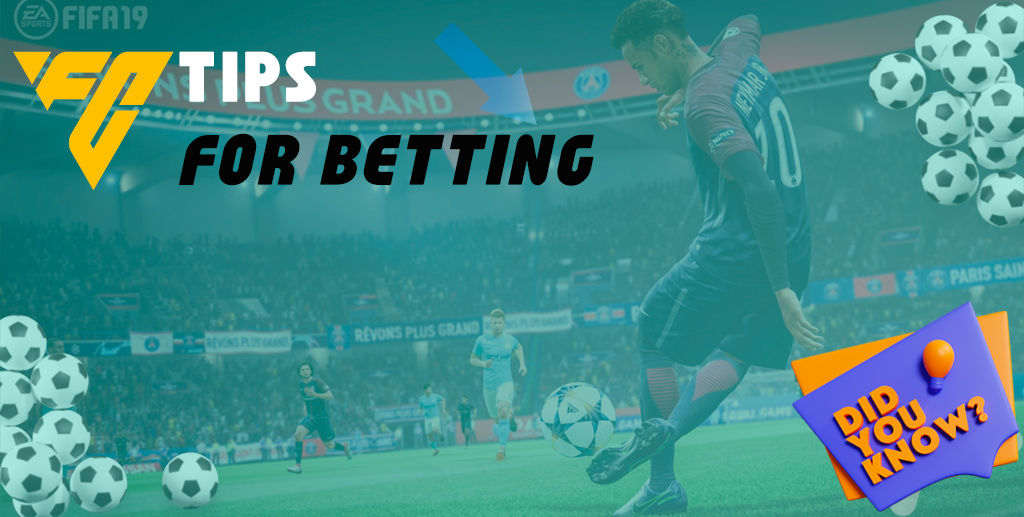 Some easy basic strategies to hardwire into the Fifa betting