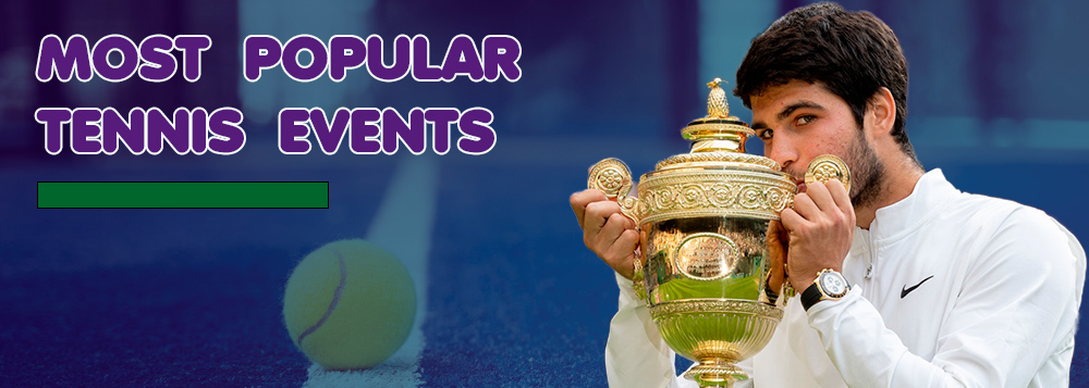 Find out about three popular tennis tournaments worth betting on.