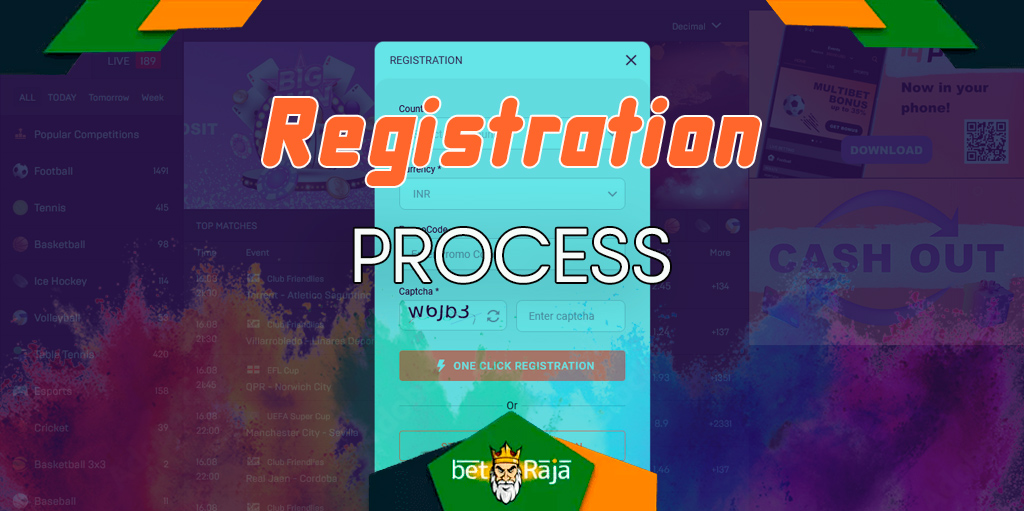 IQPari Bookmaker Step-by-step instructions for registration