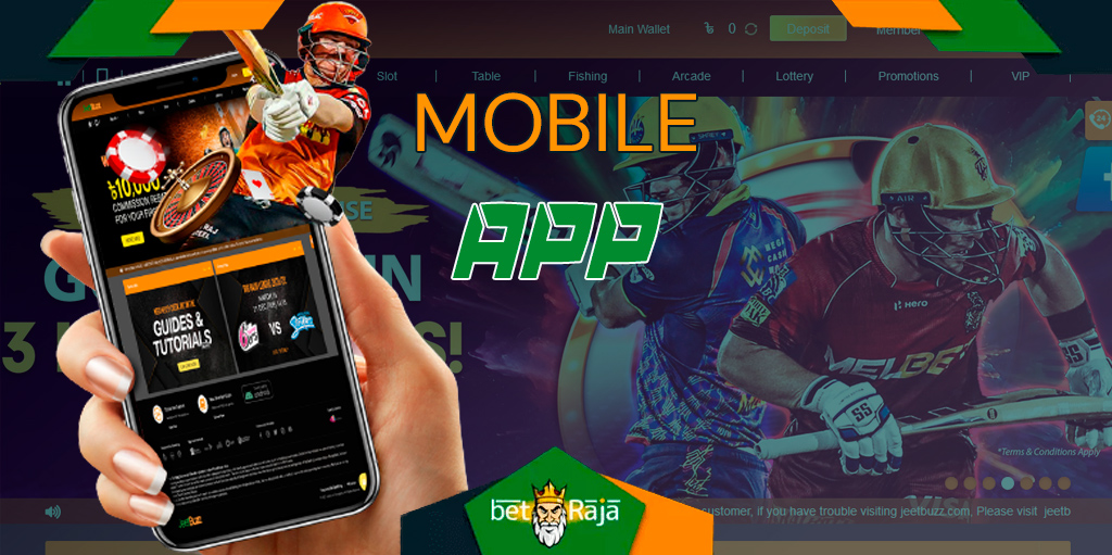 Jeetbuzz provides an easy-to-use mobile application that can be downloaded.