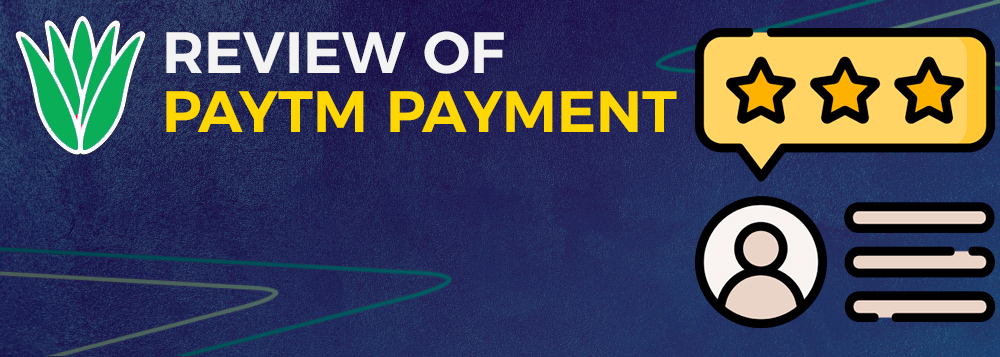 Detailed review of the electronic payment system PayTM.