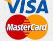 Visa and Mastercard logotype