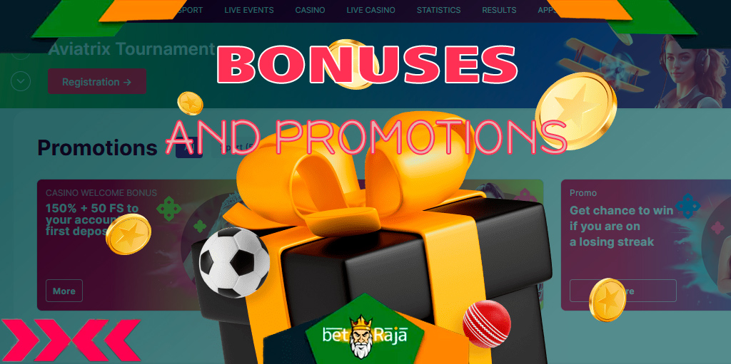 Batery offers a wide range of bonuses and promotions.
