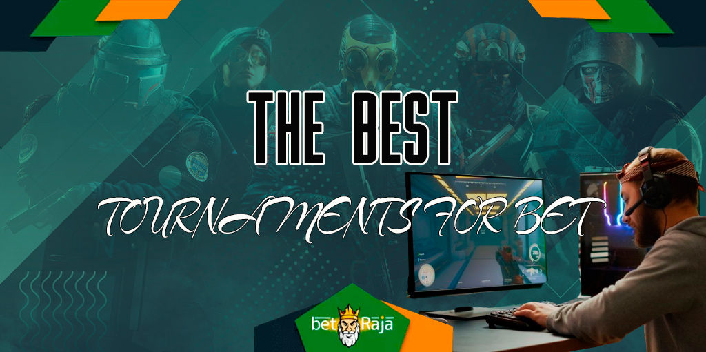 There are many tournaments and matches available for betting on the Rainbow Six game.
