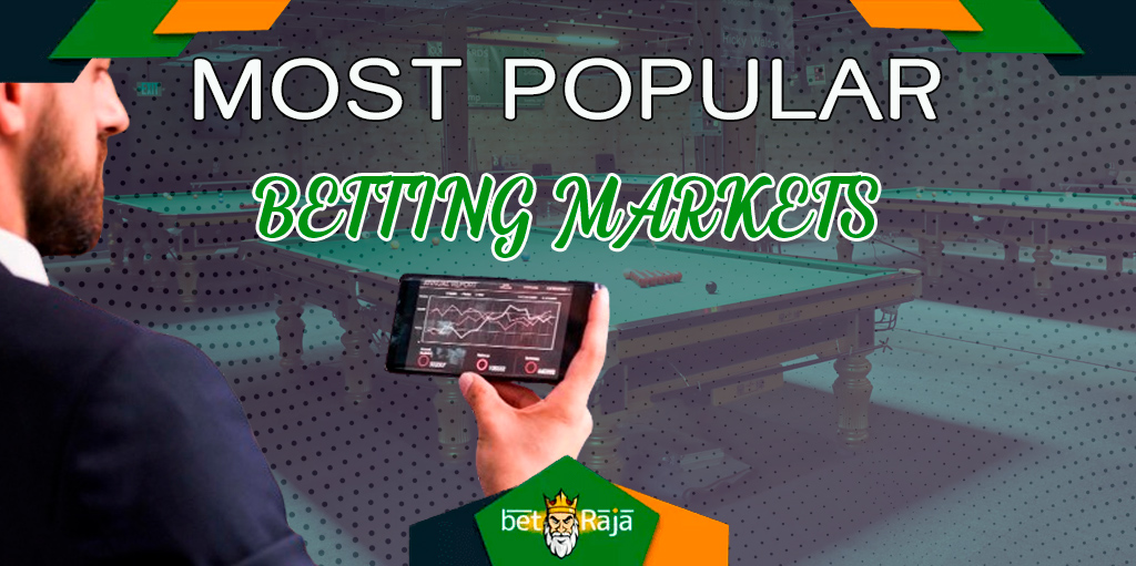 Snooker betting: the most popular markets and betting options.