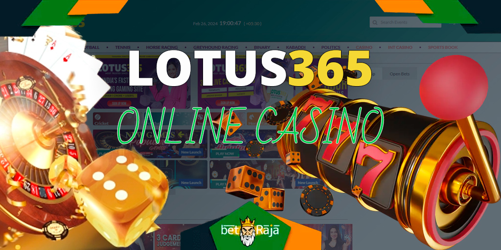 In addition to sports betting, bookmaker Lotus365 is also an online casino with slots.
