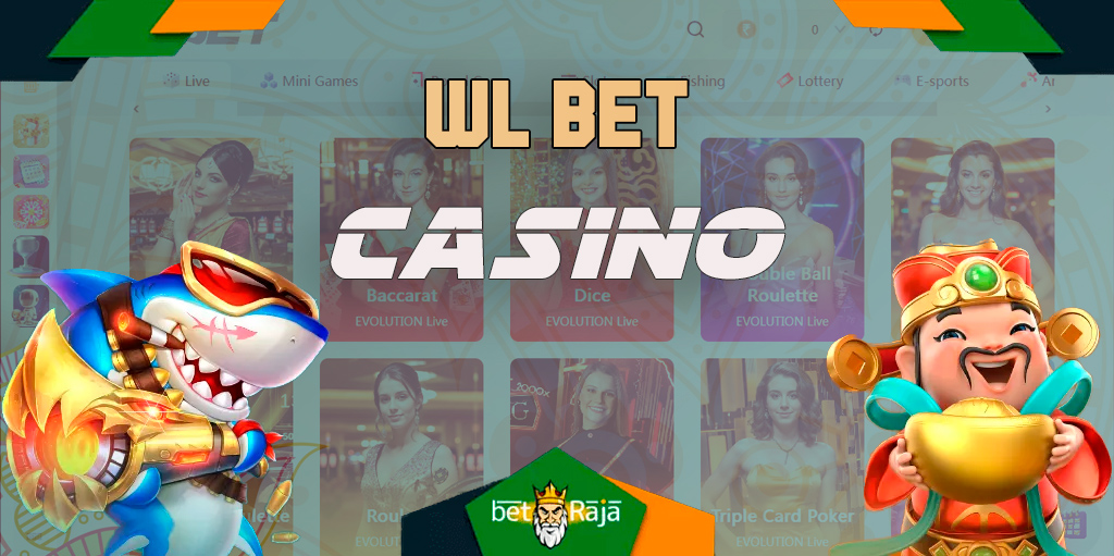 WL Bet offers a full range of popular casino games