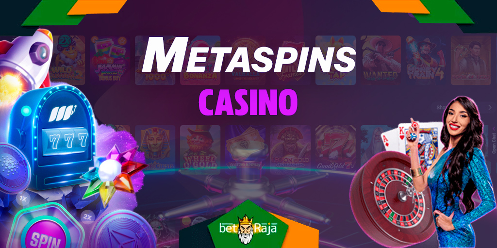 Metaspins Crypto Casino offers numerous slots, poker, table games, and lotto.