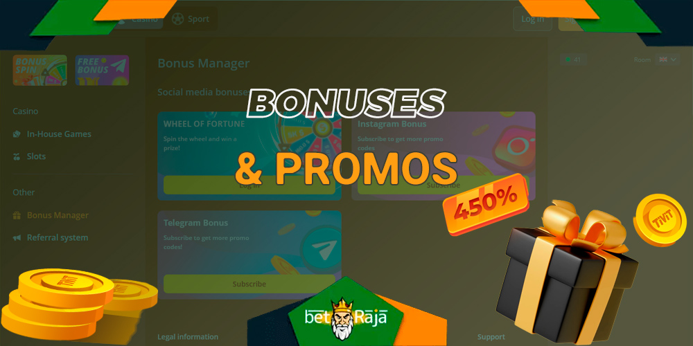 Bookmaker Tivit Bet offers numerous bonuses to new and existing players.
