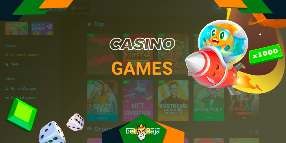 Tivit.Bet - 5000+ crypto games online (Slots, Crash, Dice, Casino and Table Games e.t.c.), 