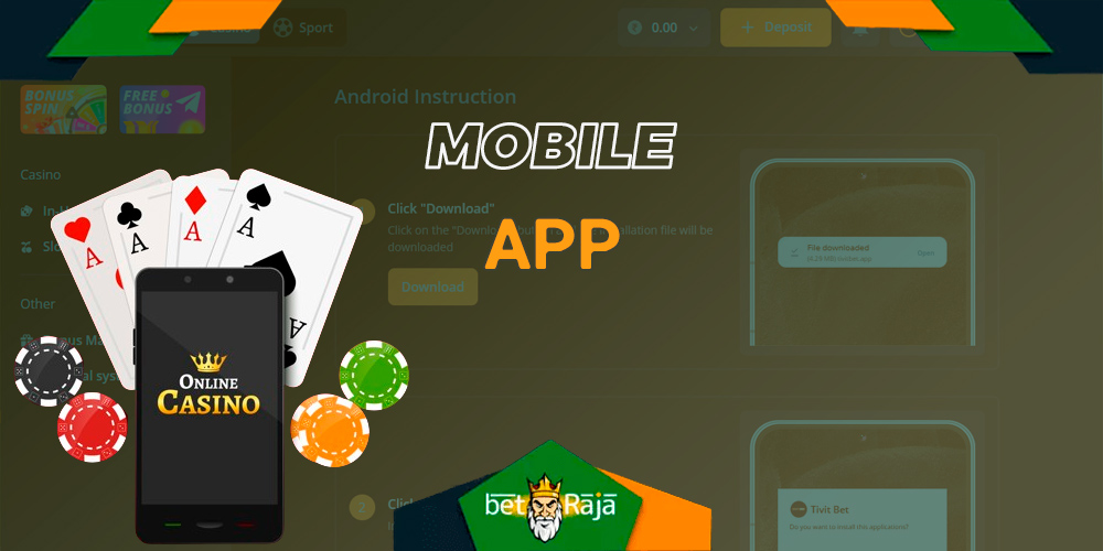 Tivit Bet Casino opens the door to limitless gaming opportunities with its mobile app.