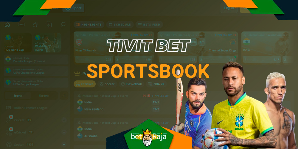 Tivit Sportsbook opens up a world of exciting sports betting.