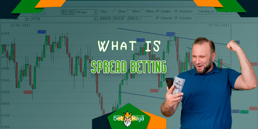 Spread betting is a derivative strategy, in which participants do not own the underlying asset they bet on, such as a stock or commodity.