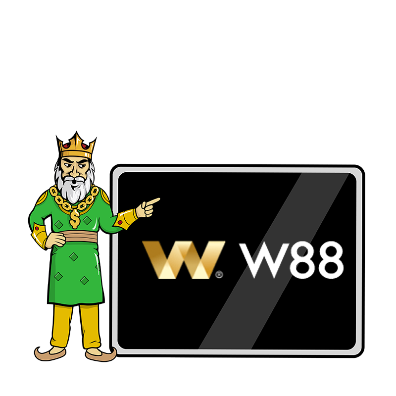 Raja with W88 logo