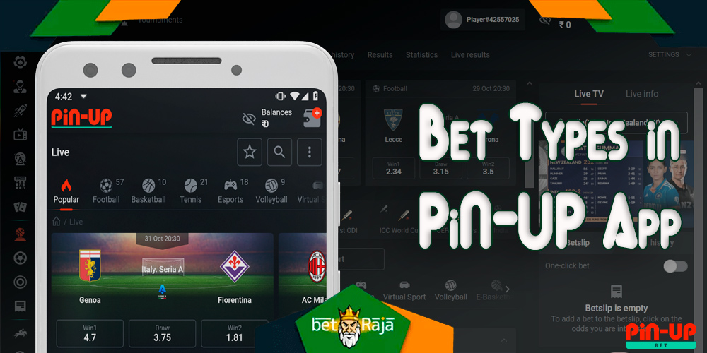 All types of bets you should know before start betting on sport. 