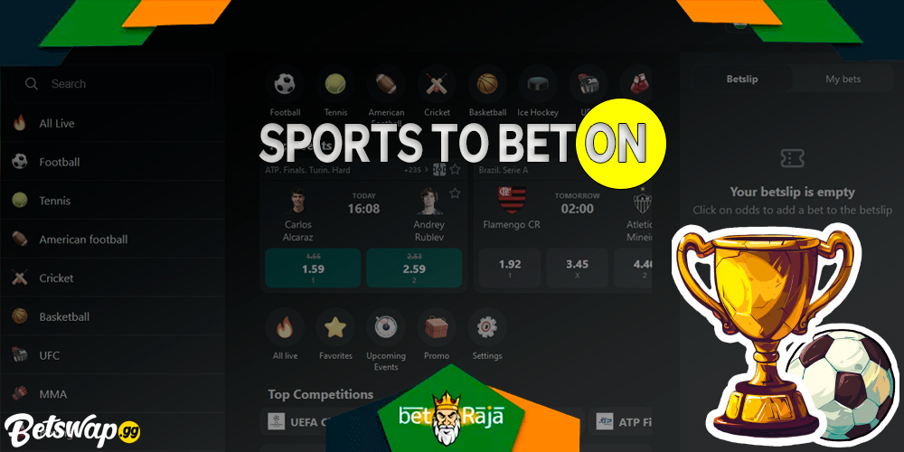 Betswap offers all the popular sports for betting in India.