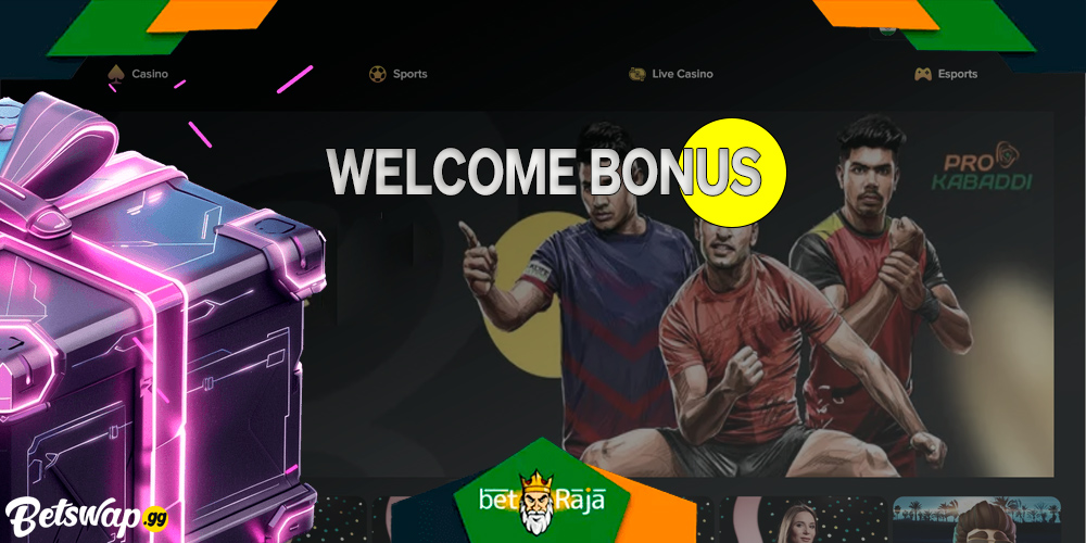 Betswap offers new players a welcome bonus of 180 percent of their deposit.