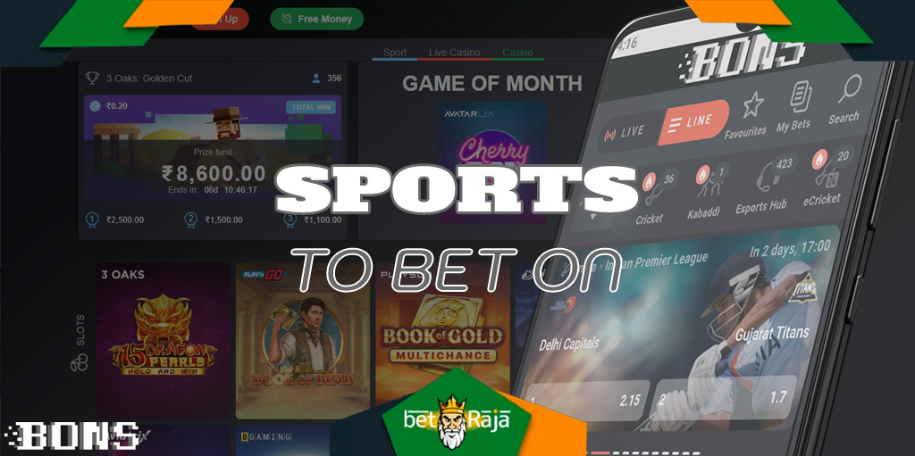 Sports Betting in Bons Mobile App